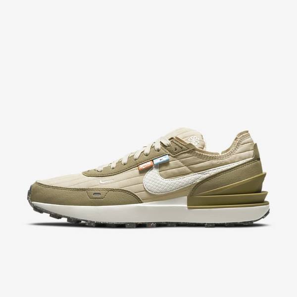 Nike Waffle One Premium Sneakers Heren Bruin Zwart | NK012VYQ