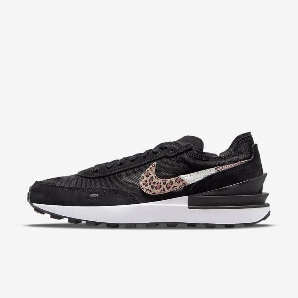 Nike Waffle One SE Sneakers Dames Zwart Gekleurd | NK408QAI