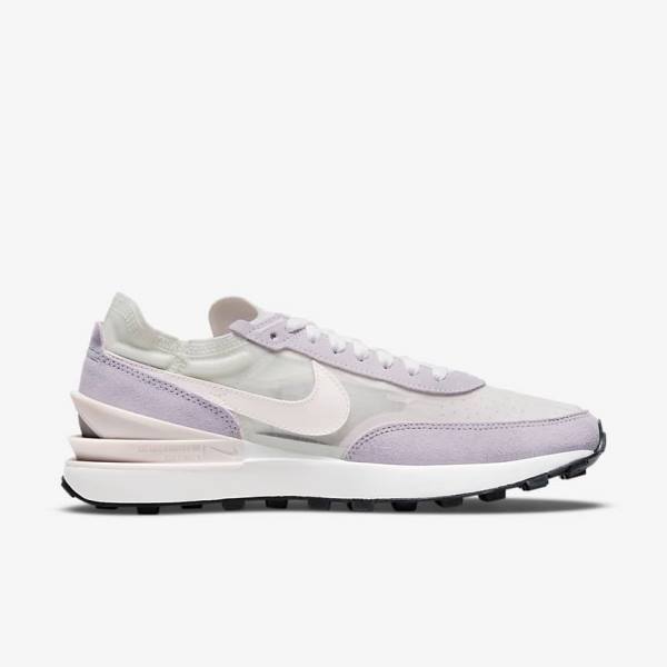 Nike Waffle One Sneakers Dames Wit Lichtroze | NK519WOX