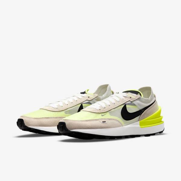 Nike Waffle One Sneakers Dames Wit Zwart | NK053DNC