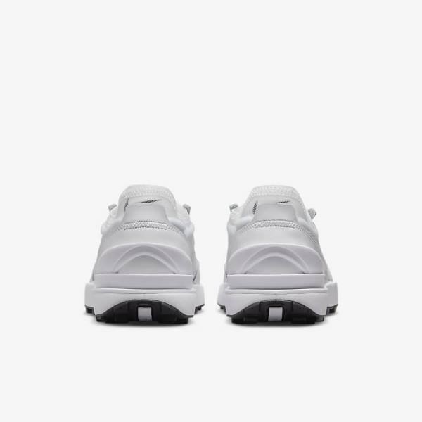 Nike Waffle One Sneakers Dames Wit Zwart Wit | NK163GLU