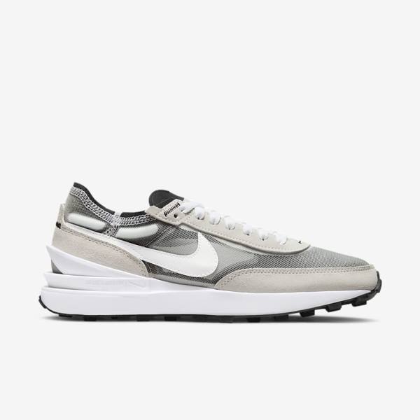 Nike Waffle One Sneakers Dames Wit Zwart Oranje | NK819QVW