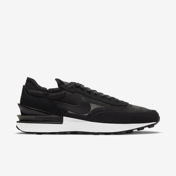 Nike Waffle One Sneakers Heren Zwart Wit Oranje Zwart | NK503VZR