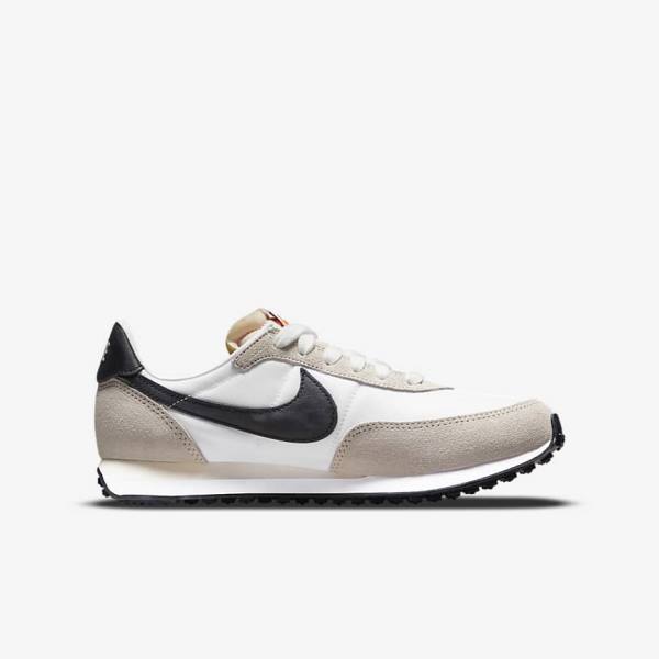 Nike Waffle Trainer 2 Older Sneakers Kinderen Wit Zwart | NK678CAS