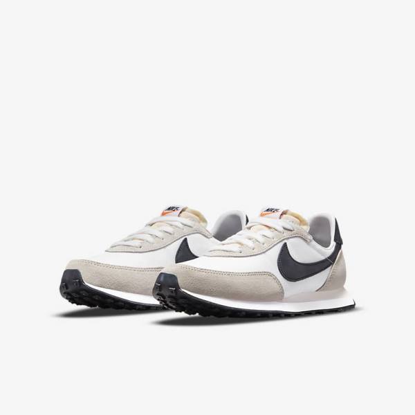 Nike Waffle Trainer 2 Older Sneakers Kinderen Wit Zwart | NK678CAS