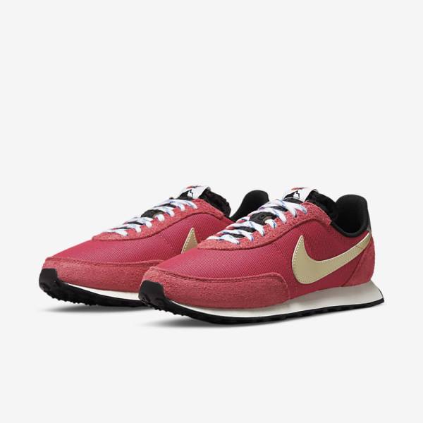 Nike Waffle Trainer 2 SD Sneakers Heren Rood Koningsblauw Zwart Metal Goud | NK025HGN