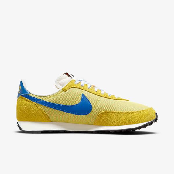 Nike Waffle Trainer 2 SD Sneakers Heren Geel Goud Koningsblauw | NK564RTP