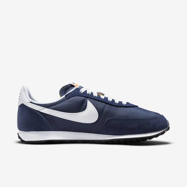 Nike Waffle Trainer 2 Sneakers Heren Blauw Donkerblauw Wit | NK156GBD