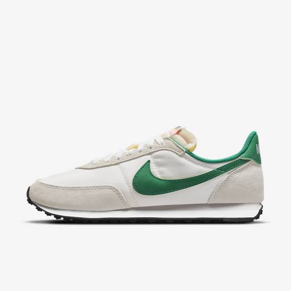 Nike Waffle Trainer 2 Sneakers Heren Wit Zwart | NK389STV