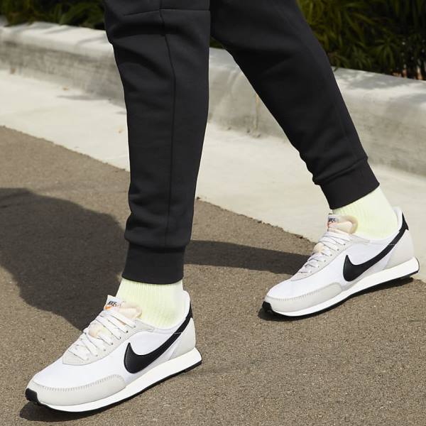 Nike Waffle Trainer 2 Sneakers Heren Wit Zwart | NK875ROV