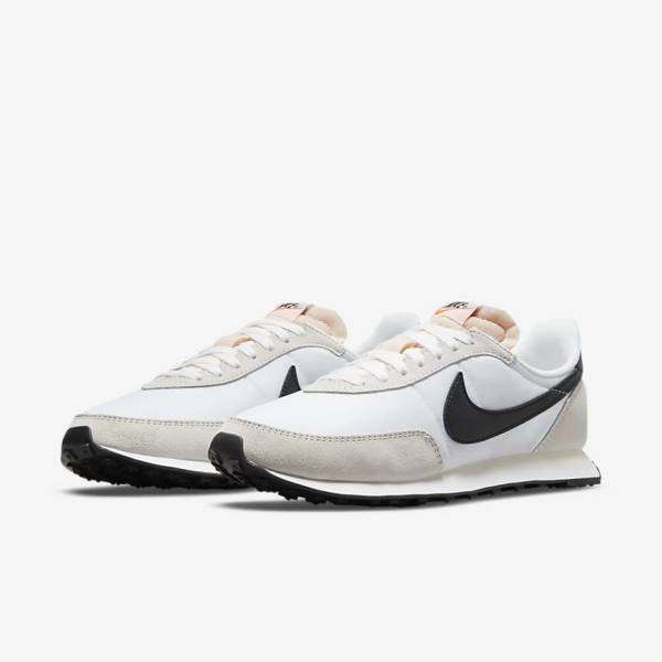 Nike Waffle Trainer 2 Sneakers Heren Wit Zwart | NK875ROV