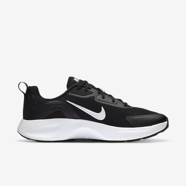 Nike Wearallday Sneakers Heren Zwart Wit | NK543MXA