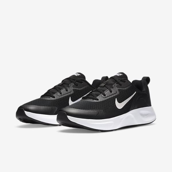 Nike Wearallday Sneakers Heren Zwart Wit | NK543MXA