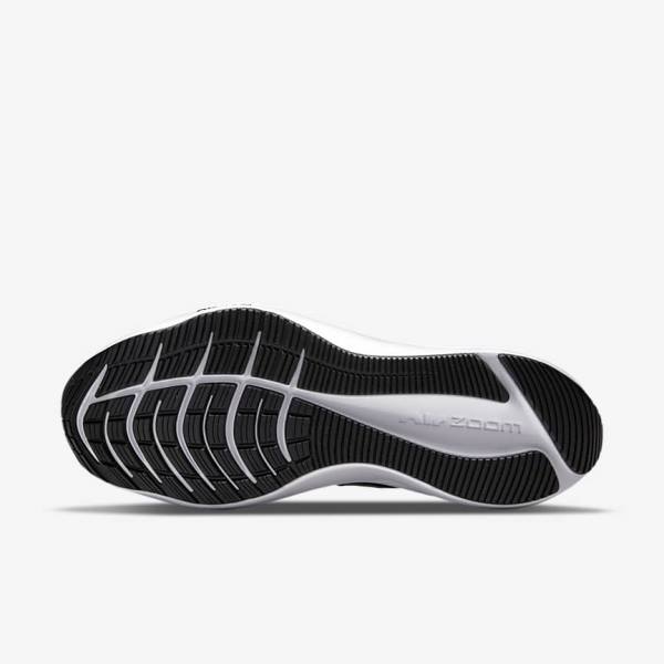 Nike Winflo 8 Weg Hardloopschoenen Heren Zwart Donkergrijs Wit | NK847HPR