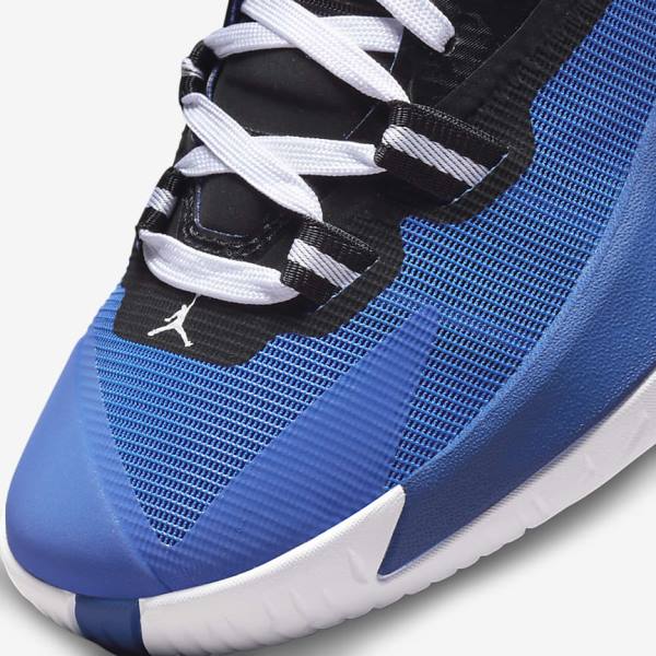 Nike Zion 1 Older Jordan Schoenen Kinderen Zwart Koningsblauw Wit | NK254LVB