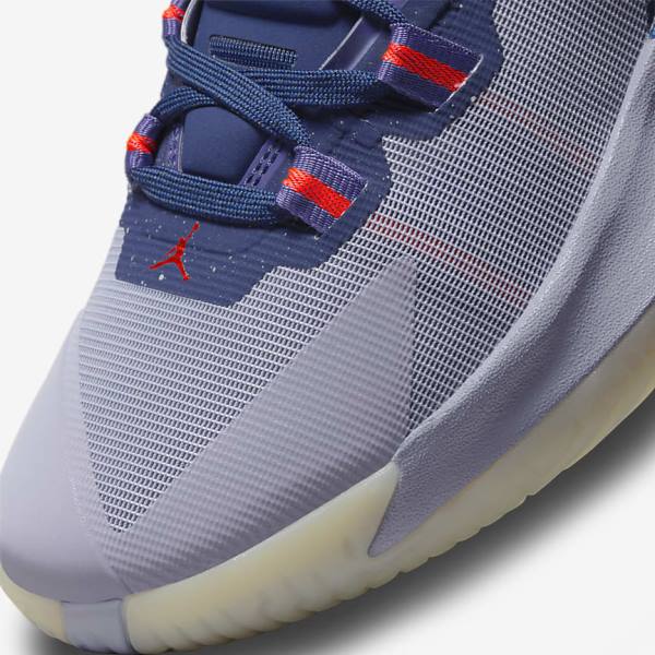 Nike Zion 1 ZNA Jordan Schoenen Heren Blauw Paars Indigo Lichtrood | NK021GBX