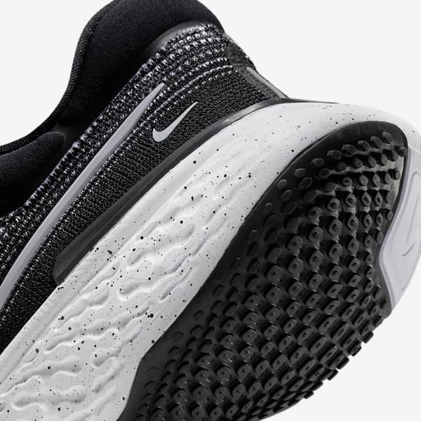 Nike ZoomX Invincible Run Flyknit Weg Hardloopschoenen Heren Wit Zwart Wit | NK704VCW