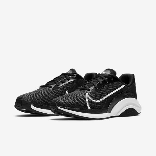 Nike ZoomX SuperRep Surge Endurance Class Fitness Schoenen Dames Zwart Wit | NK063OTR