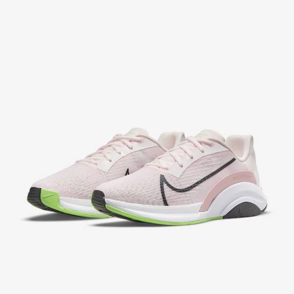 Nike ZoomX SuperRep Surge Endurance Class Fitness Schoenen Dames Lichtroze Groen Zwart | NK497JRL