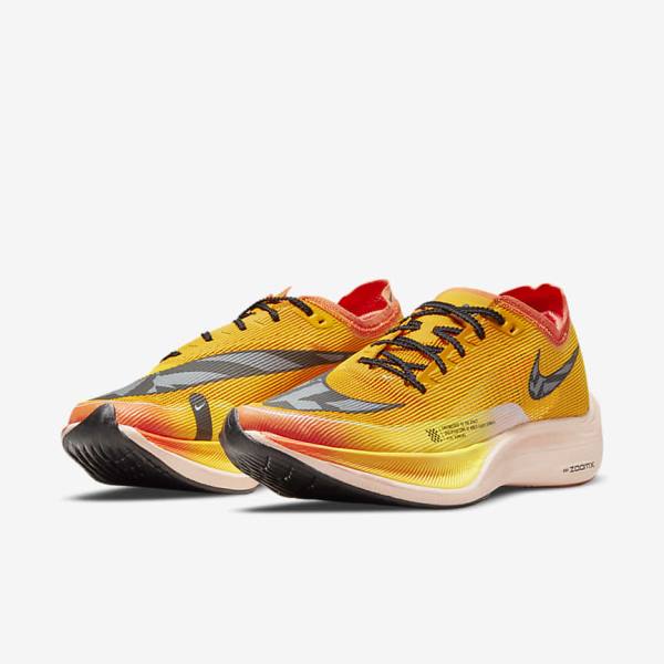 Nike ZoomX Vaporfly NEXT% 2 Ekiden Weg Race Hardloopschoenen Heren Wit Zwart Zwart | NK140NIG