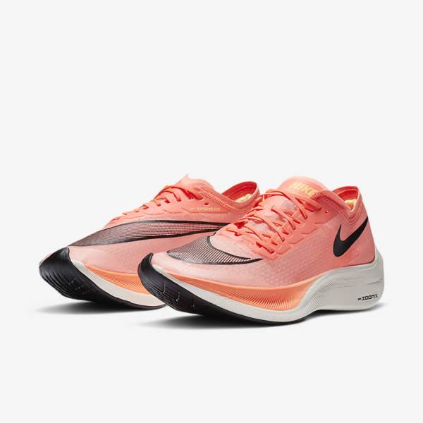 Nike ZoomX Vaporfly NEXT% Weg Race Hardloopschoenen Dames Lichtmango Zwart Blauw | NK240KRW