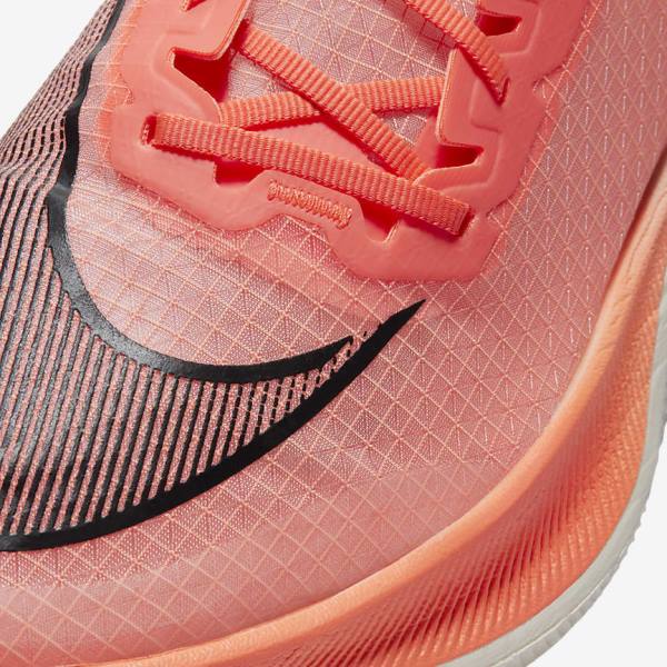 Nike ZoomX Vaporfly NEXT% Weg Race Hardloopschoenen Dames Lichtmango Zwart Blauw | NK240KRW