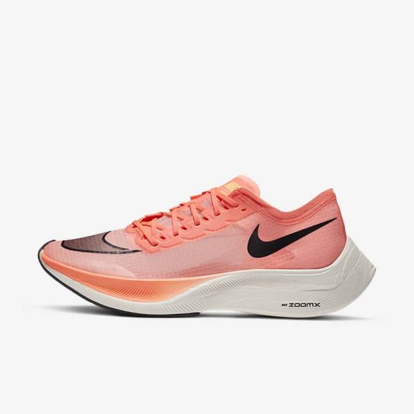 Nike ZoomX Vaporfly NEXT% Weg Race Hardloopschoenen Dames Lichtmango Zwart Blauw | NK240KRW