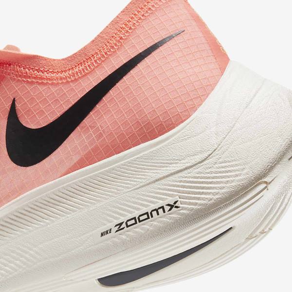 Nike ZoomX Vaporfly NEXT% Weg Race Hardloopschoenen Heren Lichtmango Zwart Blauw | NK539CYH