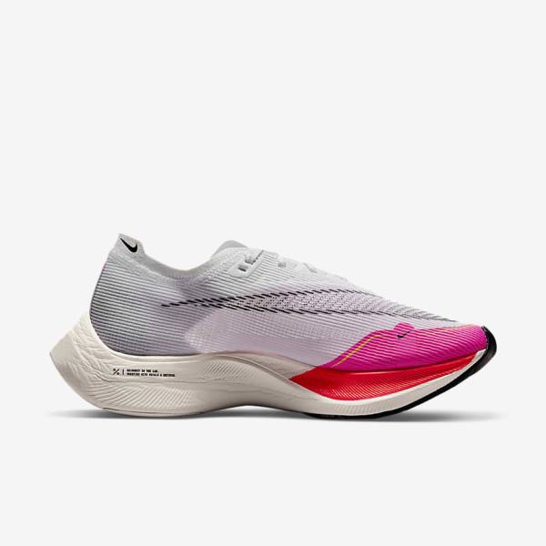 Nike ZoomX Vaporfly Next% 2 Weg Race Hardloopschoenen Dames Wit Zwart Zwart | NK052AVD