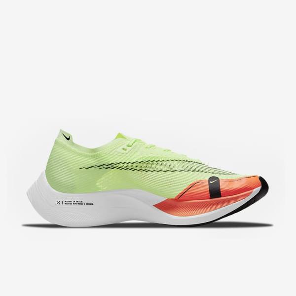 Nike ZoomX Vaporfly Next% 2 Weg Race Hardloopschoenen Heren Oranje Zwart | NK247VZQ