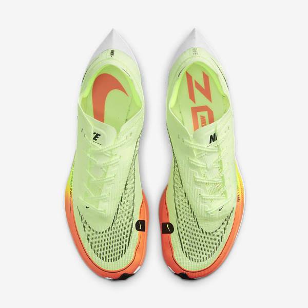 Nike ZoomX Vaporfly Next% 2 Weg Race Hardloopschoenen Heren Oranje Zwart | NK247VZQ