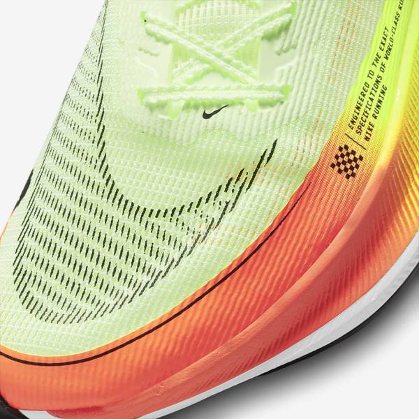 Nike ZoomX Vaporfly Next% 2 Weg Race Hardloopschoenen Heren Oranje Zwart | NK247VZQ