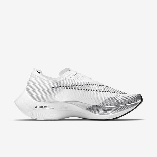 Nike ZoomX Vaporfly Next% 2 Weg Race Hardloopschoenen Heren Zwart Metal Goud Wit | NK324JNX