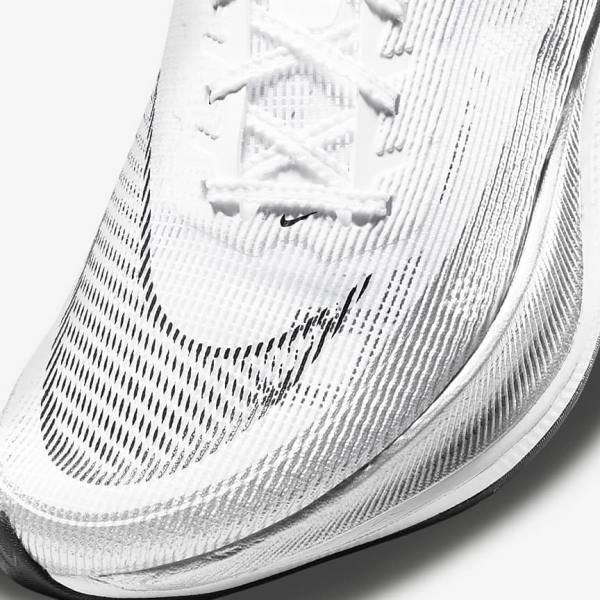 Nike ZoomX Vaporfly Next% 2 Weg Race Hardloopschoenen Heren Zwart Metal Goud Wit | NK324JNX