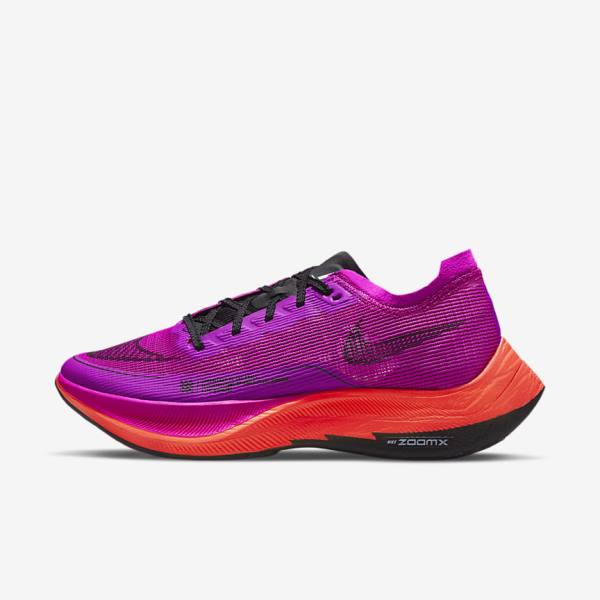 Nike ZoomX Vaporfly Next% 2 Weg Race Hardloopschoenen Dames Groen Blauw Wit Zwart | NK378YUA