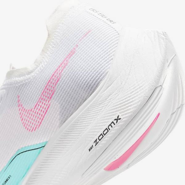 Nike ZoomX Vaporfly Next% 2 Weg Race Hardloopschoenen Heren Groen Blauw Wit Zwart | NK647JRK