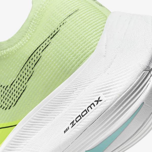 Nike ZoomX Vaporfly Next% 2 Weg Race Hardloopschoenen Dames Zwart Metal Goud Wit | NK714OTZ