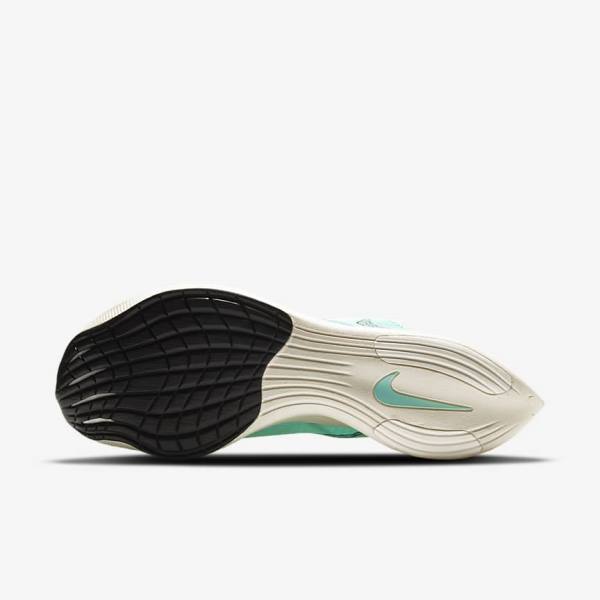 Nike ZoomX Vaporfly Next% 2 Weg Race Hardloopschoenen Heren Wit Metal Zilver Zwart | NK743TQN