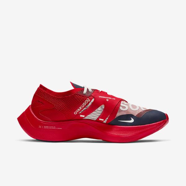 Nike ZoomX Vaporfly Next% x Gyakusou Sneakers Heren Rood Blauw | NK537EDC