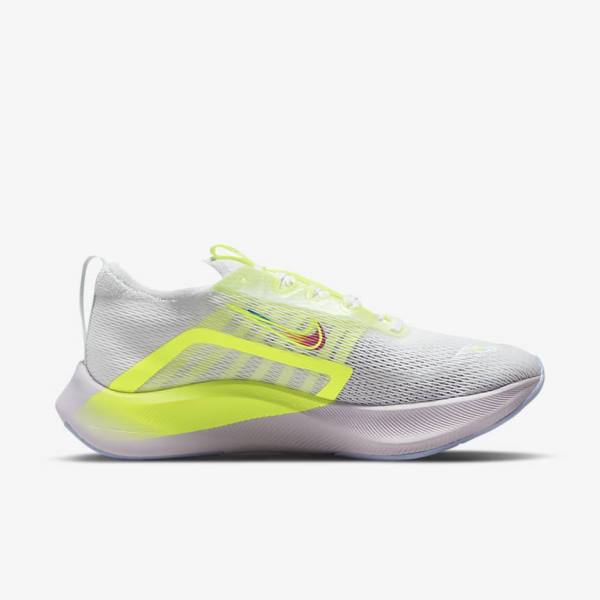 Nike Zoom Fly 4 Premium Weg Hardloopschoenen Dames Zwart Donkergrijs Wit | NK429DMX