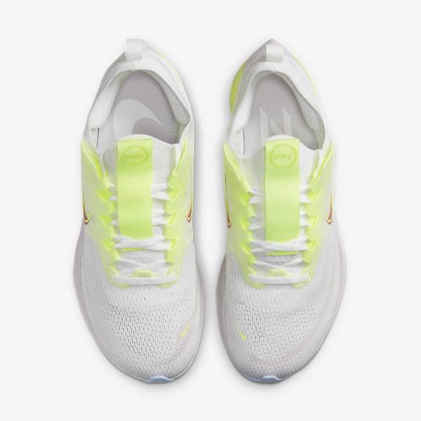 Nike Zoom Fly 4 Premium Weg Hardloopschoenen Dames Zwart Donkergrijs Wit | NK429DMX