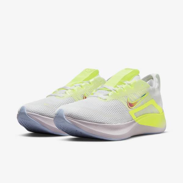 Nike Zoom Fly 4 Premium Weg Hardloopschoenen Dames Zwart Donkergrijs Wit | NK429DMX