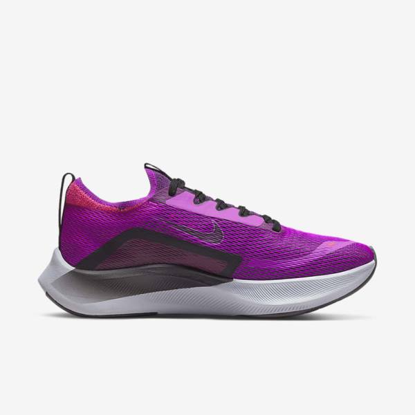 Nike Zoom Fly 4 Weg Hardloopschoenen Dames Wit Groen Platina | NK853UVL