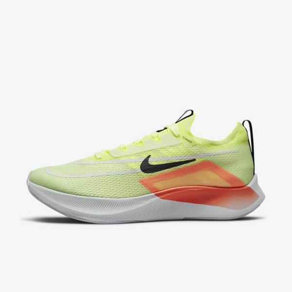 Nike Zoom Fly 4 Weg Hardloopschoenen Heren Zwart Donkergrijs Blauw Wit | NK902PZG