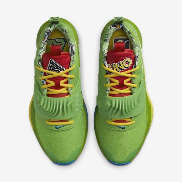 Nike Zoom Freak 3 Basketbalschoenen Heren Groen Wit Rood Zwart | NK231XWA