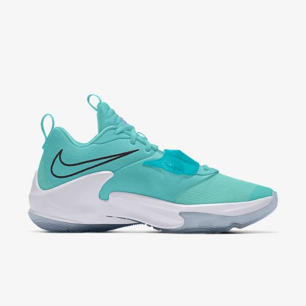 Nike Zoom Freak 3 By You Custom Basketbalschoenen Heren Gekleurd | NK195IQP