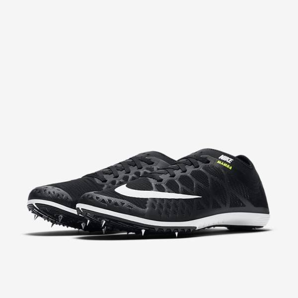 Nike Zoom Mamba 3 Unisex Distance Spike Hardloopschoenen Dames Zwart Wit | NK751OJP