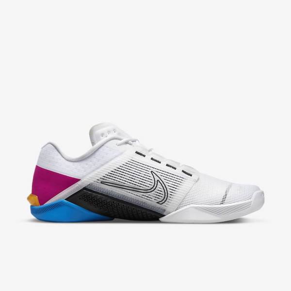 Nike Zoom Metcon Turbo 2 Fitness Schoenen Heren Wit Blauw Roze Zwart | NK081RXM