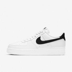 Nike Air Force 1 07 Sneakers Heren Wit Zwart | NK804COZ