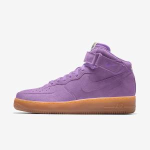 Nike Air Force 1 Mid By You Custom Sneakers Dames Gekleurd | NK639LUY